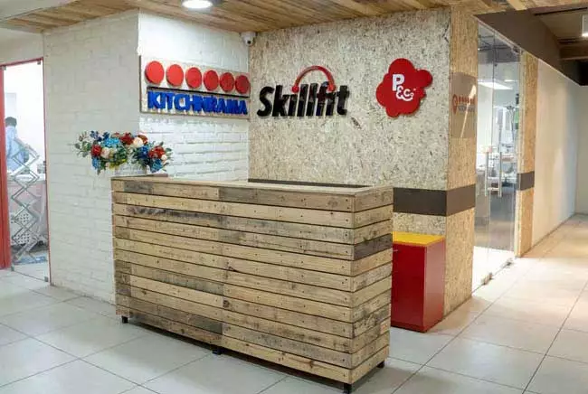 Reception interior desiging in gurgaon