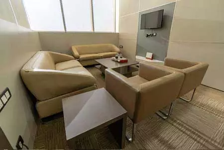 waiting area interior designer firm in gurgaon 