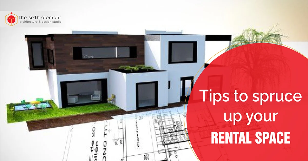 tips to spruce up your rental space