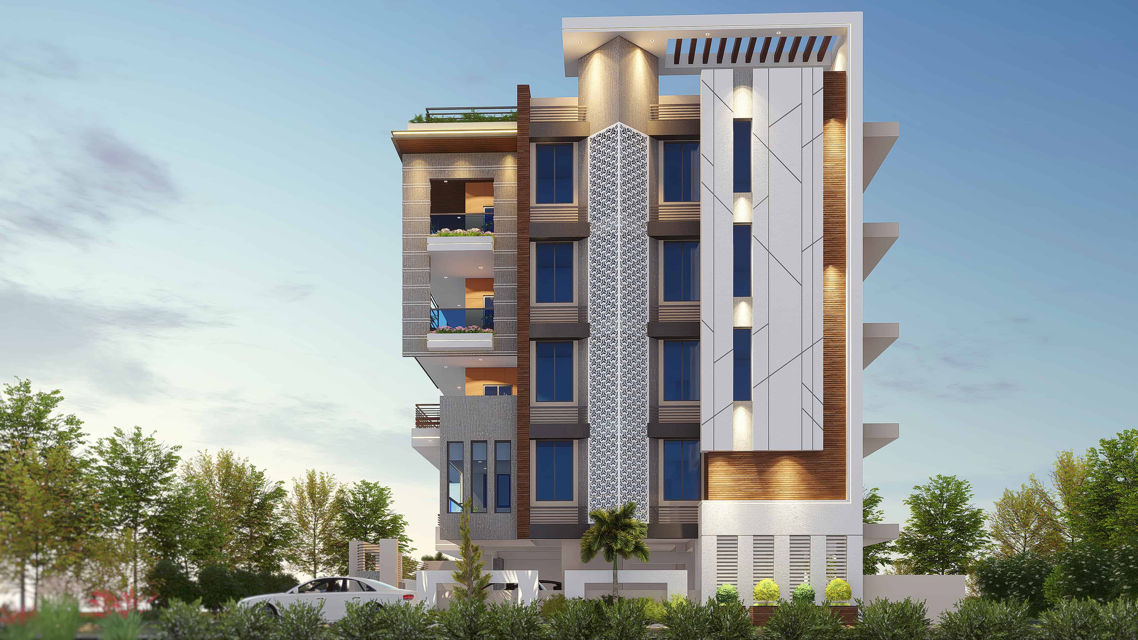 Luxury Architecture Central Park Flower Valley Gurgaon