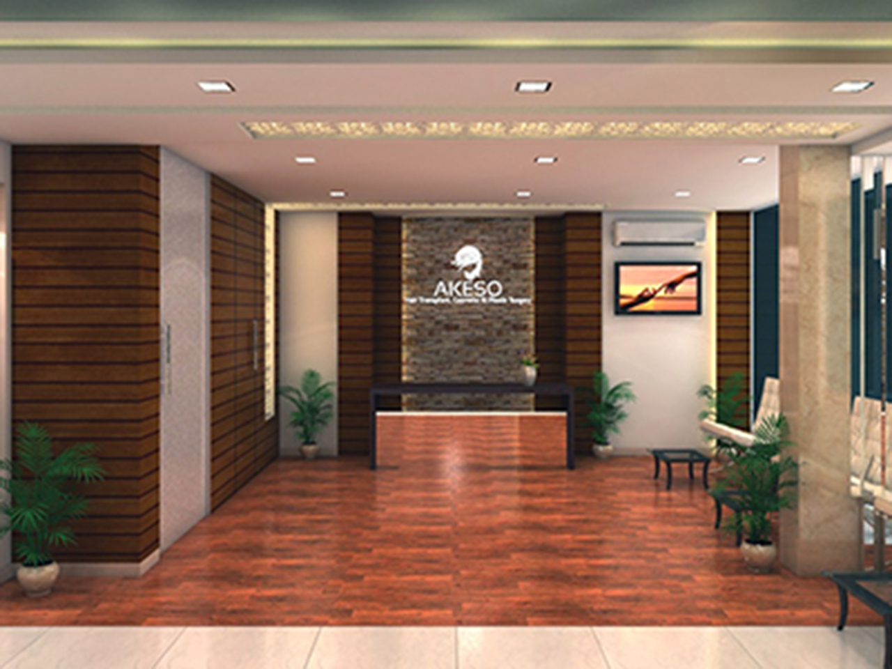 clinic interior designing preet vihar delhi