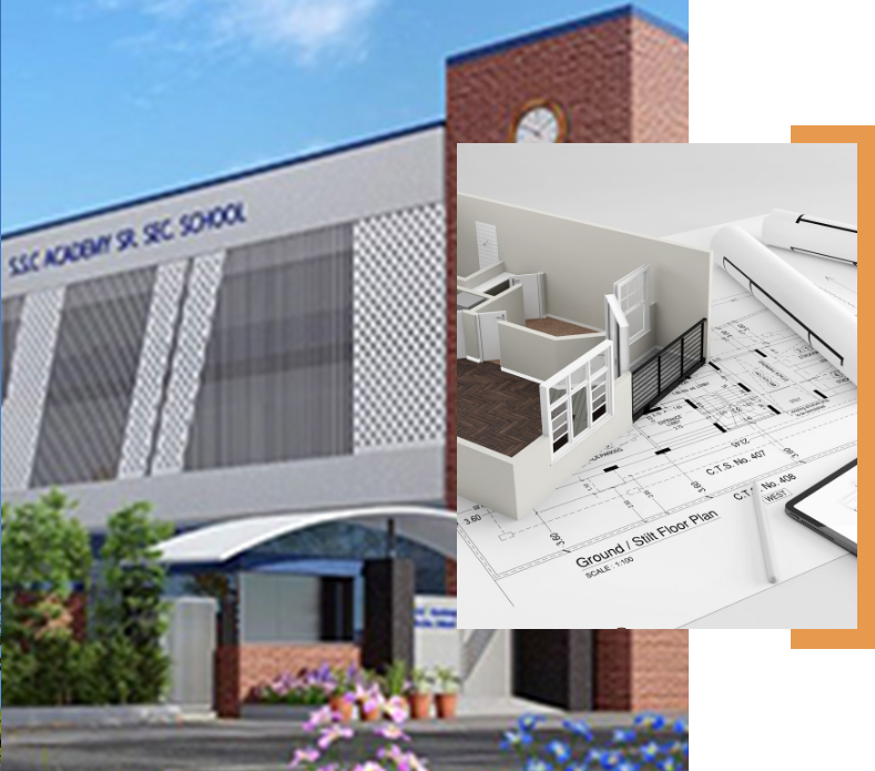 commercial building architecture in faridabad